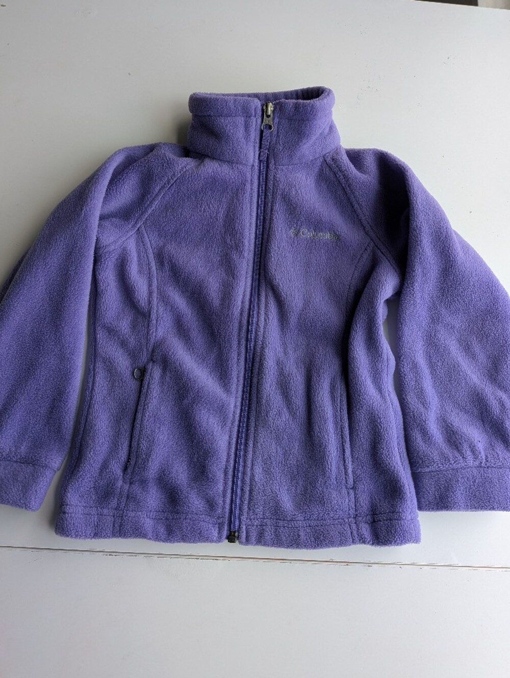 Columbia Youth Girls XXS (4/5) Benton Springs Full Zip Fleece Jacket
